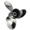 Outboard Propeller Stainless Steel Fit BRP,Johnson,Evinrude,OMC Stern Drive Boat Engines 90HP -300HP 3 Blades 15 Spline Tooth RH/LH（Multiple sizes） - Image 2