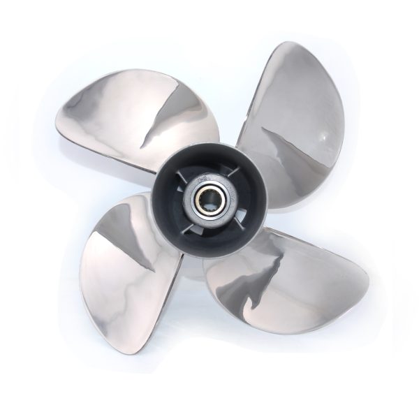 4 Blades Stainless Steel Outboard Propeller for Honda BF115-250 hp Engine Motor 15 Spline Tooth (RH/LH) - Image 2