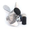 4 Blades Stainless Steel Outboard Propeller for Honda BF115-250 hp Engine Motor 15 Spline Tooth (RH/LH)