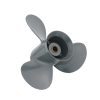 Outboard Aluminum Propeller for Honda 2/4 Stroke Engine Motor 25hp 30hp 10 Spline Tooth (Diameter: 9 7/8, Pitch: 9-15) - Image 4