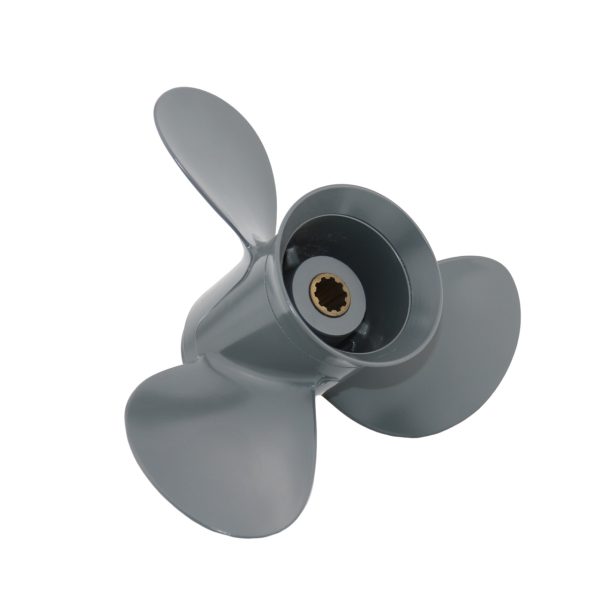 Outboard Aluminum Propeller for Honda 2/4 Stroke Engine Motor 25hp 30hp 10 Spline Tooth (Diameter: 9 7/8, Pitch: 9-15) - Image 4