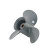 Outboard Aluminum Propeller for Honda 2/4 Stroke Engine Motor 25hp 30hp 10 Spline Tooth (Diameter: 9 7/8, Pitch: 9-15) - Image 5