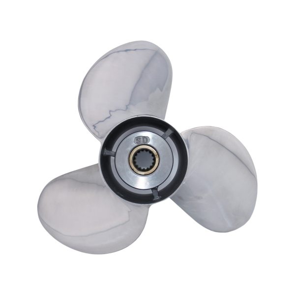 3 Blades Stainless Steel Outboard Propeller for Honda BFP 60hp BF 75-130hp Engine Motor 15 Spline Tooth - Image 5