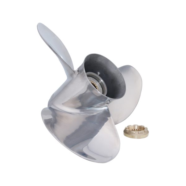 3 Blades Stainless Steel Outboard Propeller for Honda BFP 60hp BF 75-130hp Engine Motor 15 Spline Tooth - Image 4