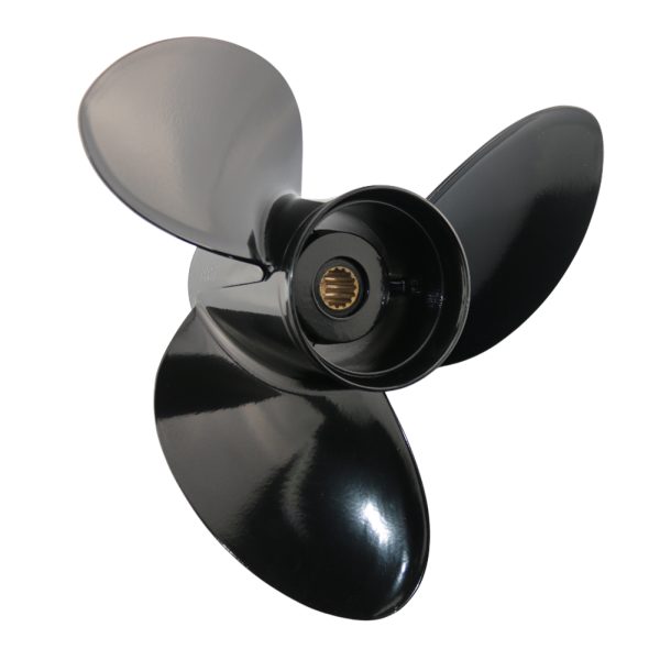 Outboard Propeller fit 90-140 HP BRP, Johnson Evinrude OMC Stern Drive Aluminum Prop Engines,15 Spline - Image 2