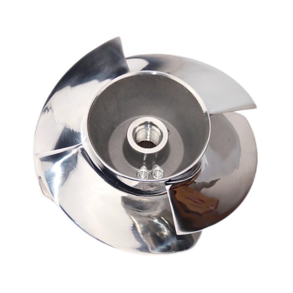 Jet Ski Impeller for Sea Doo Watercraft GTI 130 GTX 155 GTX 4-TEC RXP 155 GTI 155 Small Shaft Compatible Solas SR-CD-10/18 4 Blades 155.5mm - Image 2