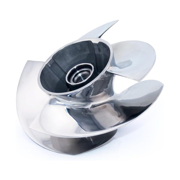 Jet Ski Impeller for Sea Doo RXT-X 325 RXP-X 325 (2024~) Compatible Impeler Ass'y 267001124 Polished 4 Blades 161mm - Image 5