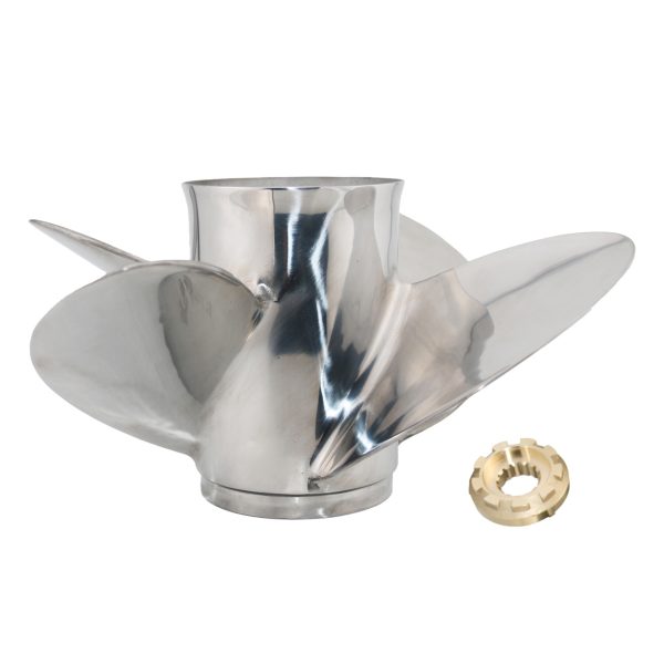 4 Blades Stainless Steel Outboard Propeller for Honda BFP 60hp BF 75-130hp Engine Motor 15 Spline Tooth - Image 5