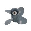 4 Blades Outboard Aluminum Propeller for Honda Engine Motor 4 Stroke BF 8-20hp 8 Spline Tooth - Image 3