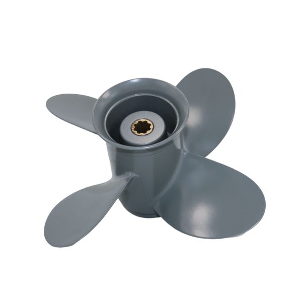 4 Blades Outboard Aluminum Propeller for Honda Engine Motor 4 Stroke BF 8-20hp 8 Spline Tooth - Image 3