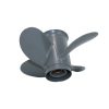 4 Blades Outboard Aluminum Propeller for Honda Engine Motor 4 Stroke BF 8-20hp 8 Spline Tooth - Image 2