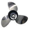 Outboard Propeller Stainless Steel Fit BRP,Johnson,Evinrude,OMC Stern Drive Boat Engines 40HP -75HP 13 Spline Tooth（Dia：11 1/8） - Image 2