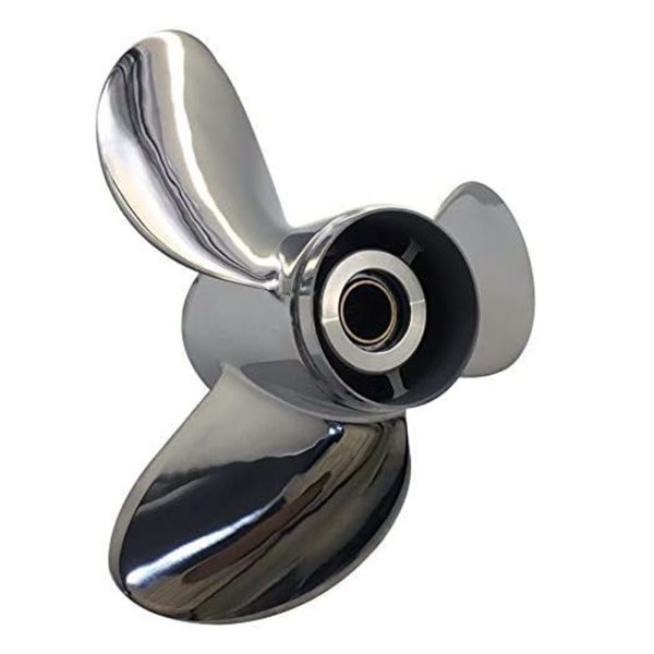 Outboard Propeller Stainless Steel Fit BRP,Johnson,Evinrude,OMC Stern Drive Boat Engines 40HP -75HP 13 Spline Tooth（Dia：11 1/8） - Image 5