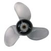 13 1/4X17 Outboard Propeller Stainless Steel Fit BRP,Johnson,Evinrude,OMC Stern Drive Boat Engines 40HP -140HP 3 Blades 13 Spline Tooth (RH/LH) - Image 2