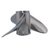 13 1/4X17 Outboard Propeller Stainless Steel Fit BRP,Johnson,Evinrude,OMC Stern Drive Boat Engines 40HP -140HP 3 Blades 13 Spline Tooth (RH/LH) - Image 4