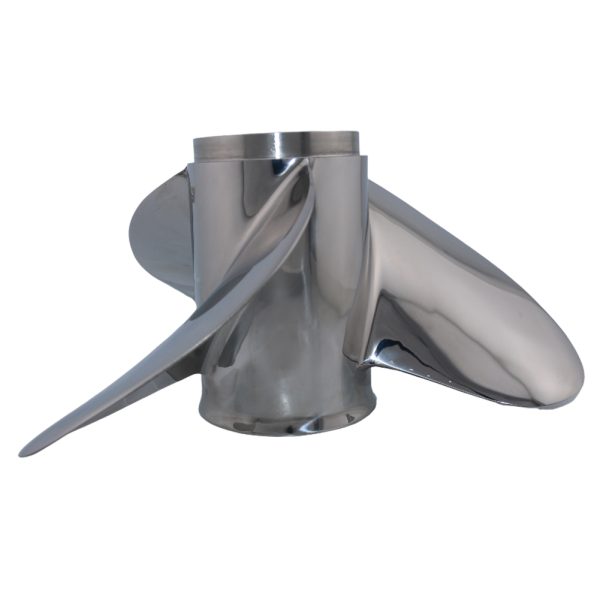 13 1/4X17 Outboard Propeller Stainless Steel Fit BRP,Johnson,Evinrude,OMC Stern Drive Boat Engines 40HP -140HP 3 Blades 13 Spline Tooth (RH/LH) - Image 4