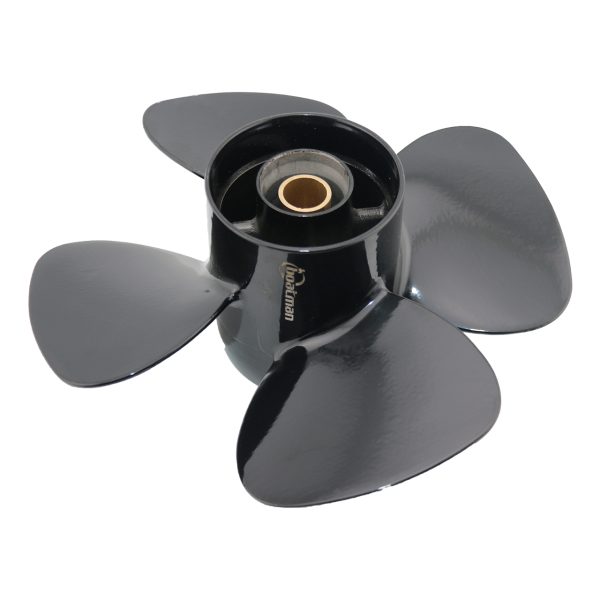 8.7x5 Outboard Propeller Aluminum Fit Mercury High Thrust Boat Engines 8HP - 9.9HP 4 Blades