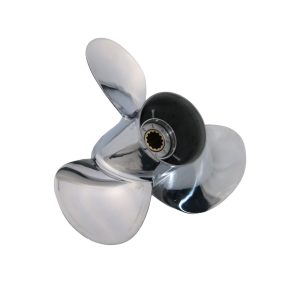 10 3/4×12 Outboard Propeller Stainless Steel Fit Yamaha Boat Engines 25-60HP