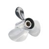 10 1/4×16 Outboard Propeller Stainless Steel Fit Yamaha Boat Engines 25-60HP - Image 4