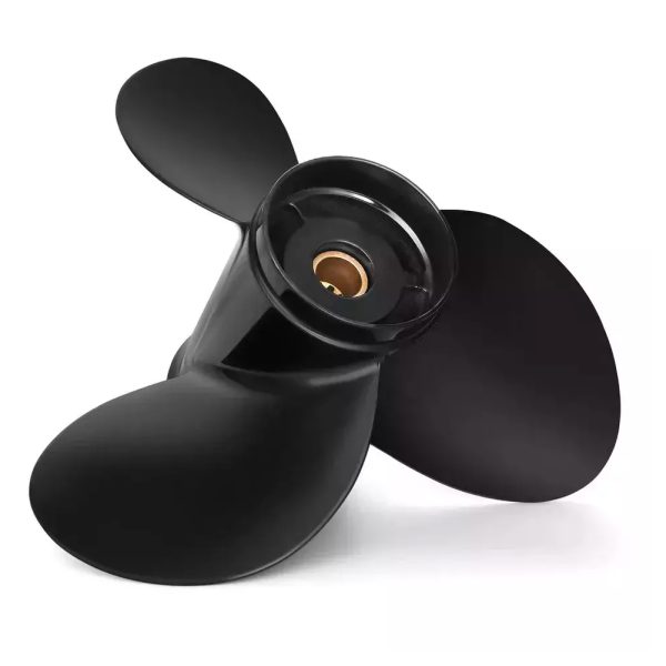 9 1/4x10 Aluminum Outboard Boat Propeller fit Johnson Evinrude Cupped Prop Engines 9.9-15HP,10-Spline - Image 3