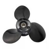 9 1/4x10 Aluminum Outboard Boat Propeller fit Johnson Evinrude Cupped Prop Engines 8-15HP,13-Spline - Image 2