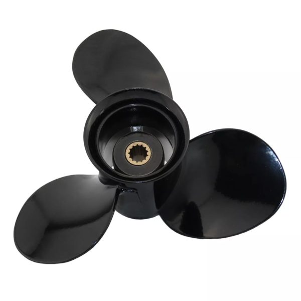 9 1/4x10 Aluminum Outboard Boat Propeller fit Johnson Evinrude Cupped Prop Engines 8-15HP,13-Spline - Image 3