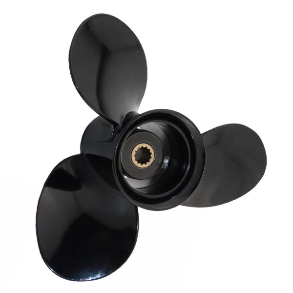 9 1/4x10 Aluminum Outboard Boat Propeller fit Johnson Evinrude Cupped Prop Engines 8-15HP,13-Spline - Image 4