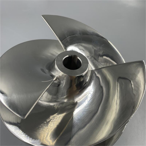Sizes 6 1/8 Stainless Steel 3 Blades Part No.1737 Outboard Jet Impeller Flanged Liner 1521 for Outboard Jets Medium Series (156mm) - Image 2