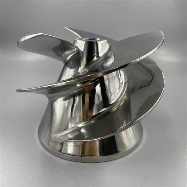 Sizes 6 1/8 Stainless Steel 3 Blades Part No.1737 Outboard Jet Impeller Flanged Liner 1521 for Outboard Jets Medium Series (156mm) - Image 5