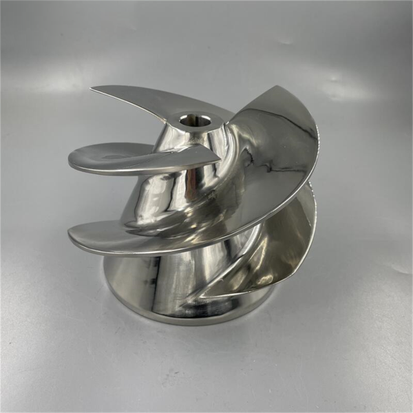 Sizes 6 1/8 Stainless Steel 3 Blades Part No.1737 Outboard Jet Impeller Flanged Liner 1521 for Outboard Jets Medium Series (156mm) - Image 4