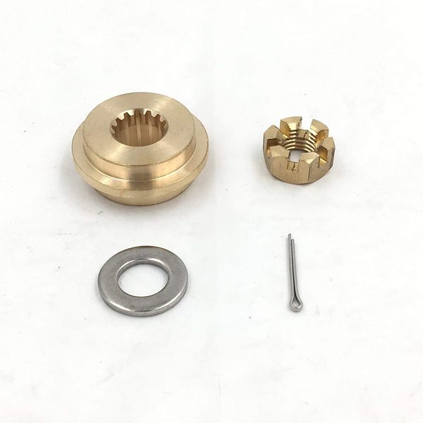 20-30 HP Hardware Hub Kits Installation fit TOHATSU Outboard Propeller, Thrust Washer/Spacer/Washer/Nut/Cotter Pin Included - Image 2