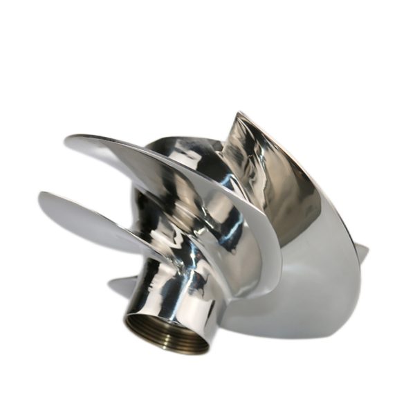 Jet Ski Jet Boat Impeller for Sea Doo PWC Compatible 267000940 267000431 267000532 4 Blades 155.5mm Sand Blasted / Polished - Image 3