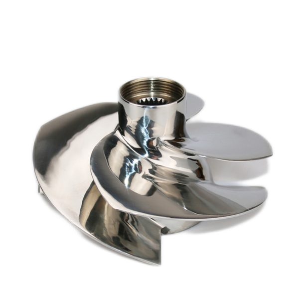 Jet Ski Jet Boat Impeller for Sea Doo PWC Compatible 267000940 267000431 267000532 4 Blades 155.5mm Sand Blasted / Polished - Image 2