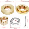 35-60HP Hardware Hub Kits Installation fit Honda Outboard Propeller, Thrust Washer/Spacer/Washer/Nut/Cotter Pin Included - Image 4