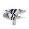 Compatible 6EV-R1321-00-00 Impeller for Yamaha Watercraft PWC Jet Boat 3 Blades 160mm Sand Blasted / Polished - Image 2