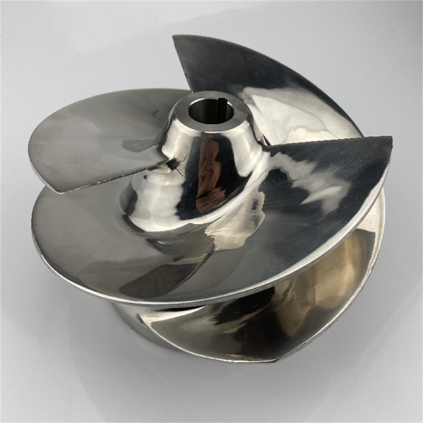 7 3/8 Outboard Jet Impeller Stainless Steel for Big Series 3 Blades 1756 / 4 Blades 1919 - Image 2