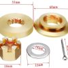 75-130HP Hardware Hub Kits Installation fit Honda Outboard Propeller, Thrust Washer/Spacer/Washer/Nut/Cotter Pin Included - Image 2