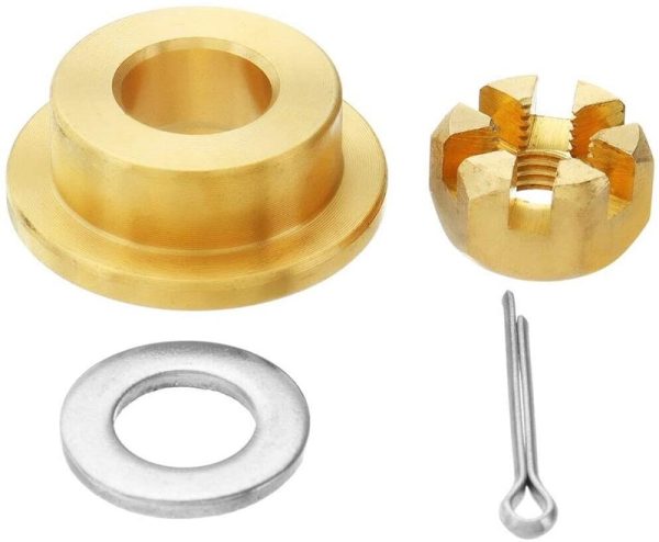 8-20HP Hardware Hub Kits Installation fit Honda Outboard Propeller, Thrust Washer/Spacer/Washer/Nut/Cotter Pin Included - Image 2