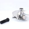 Jet Ski Impeller for Kawasaki Watercraft PWC Compatible SOLAS CONCORD KX-CD-16/21+Tool 3 Blades 155mm Polished