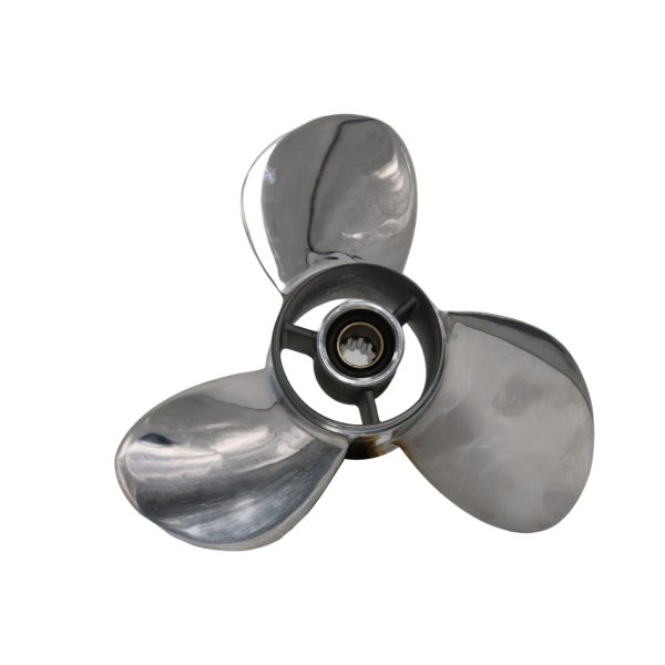 10 1/8×10 Outboard Propeller Stainless Steel Fit Suzuki Boat Engines 25-30 HP - Image 3