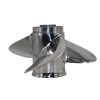 10 1/8×10 Outboard Propeller Stainless Steel Fit Suzuki Boat Engines 25-30 HP - Image 4