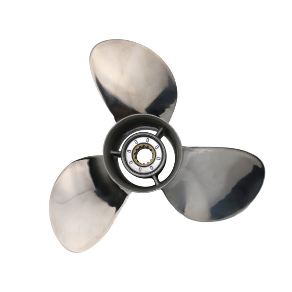 11 5/8×11 Outboard Propeller Stainless Steel Fit Suzuki Boat Engines 35-65 HP - Image 2