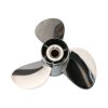 11 5/8×11 Outboard Propeller Stainless Steel Fit Suzuki Boat Engines 35-65 HP - Image 4