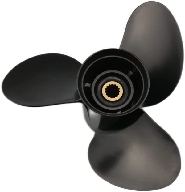 13×21 Outboard Propeller Aluminum Fit Suzuki Boat Engines 60-140 HP