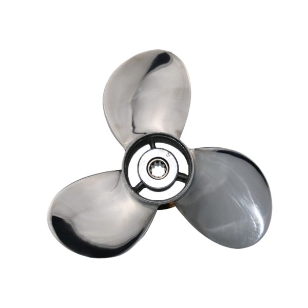 9 1/4×12 Outboard Propeller Stainless Steel Fit Suzuki Boat Engines 8-20 HP - Image 2