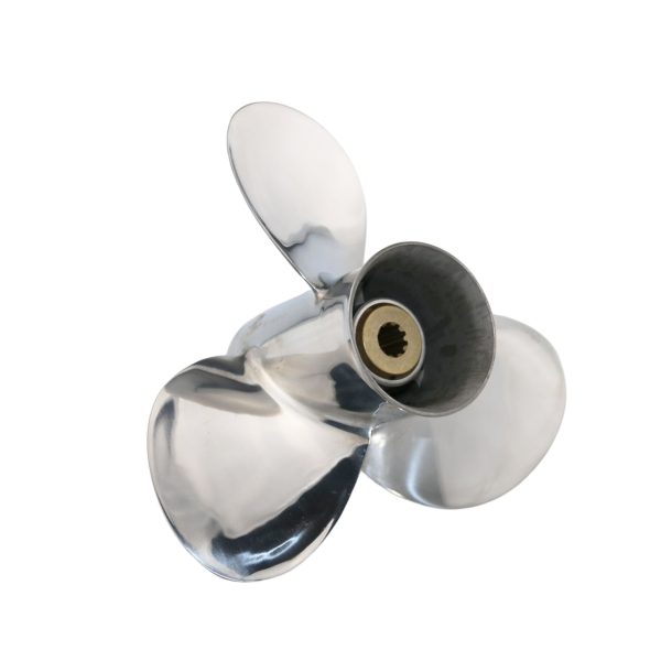 9 1/4×12 Outboard Propeller Stainless Steel Fit Suzuki Boat Engines 8-20 HP