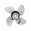 13 1/2×13 Outboard Propeller Stainless Steel Fit Suzuki Boat Engines DF50A-140A 4 Blades - Image 5