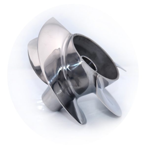 Jet Ski Impeller for Yamaha Watercraft PWC Compatible SOLAS CONCORD YX-CD-12/17 3 Blades 144mm Polished - Image 5