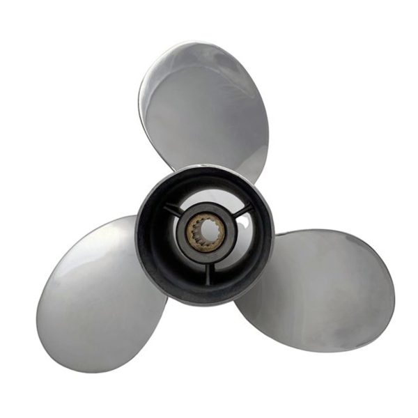Stainless Steel Propeller 10 1/4x12 for JOHNSON Outboard 25-30HP Prop 10 Tooth RH OEM NO:5032109
