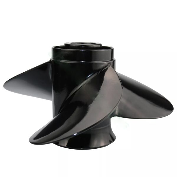10 1/4x11/12/13/14 Outboard Boat Propeller fit Johnson Evinrude Cupped Prop Engines 25-30 HP,10-Spline - Image 2